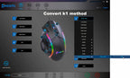 12800DPI RGB Macro Gaming Mouse with 12 Keys