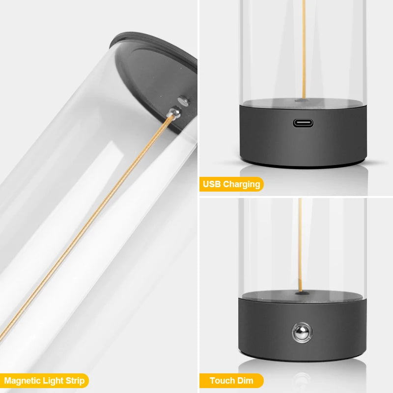 Minimalist Magnetic Touch Desk Lamp