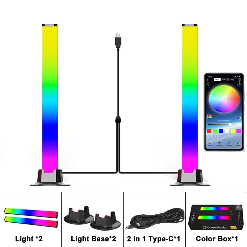 Smart RGB Music Rhythm Light Bar