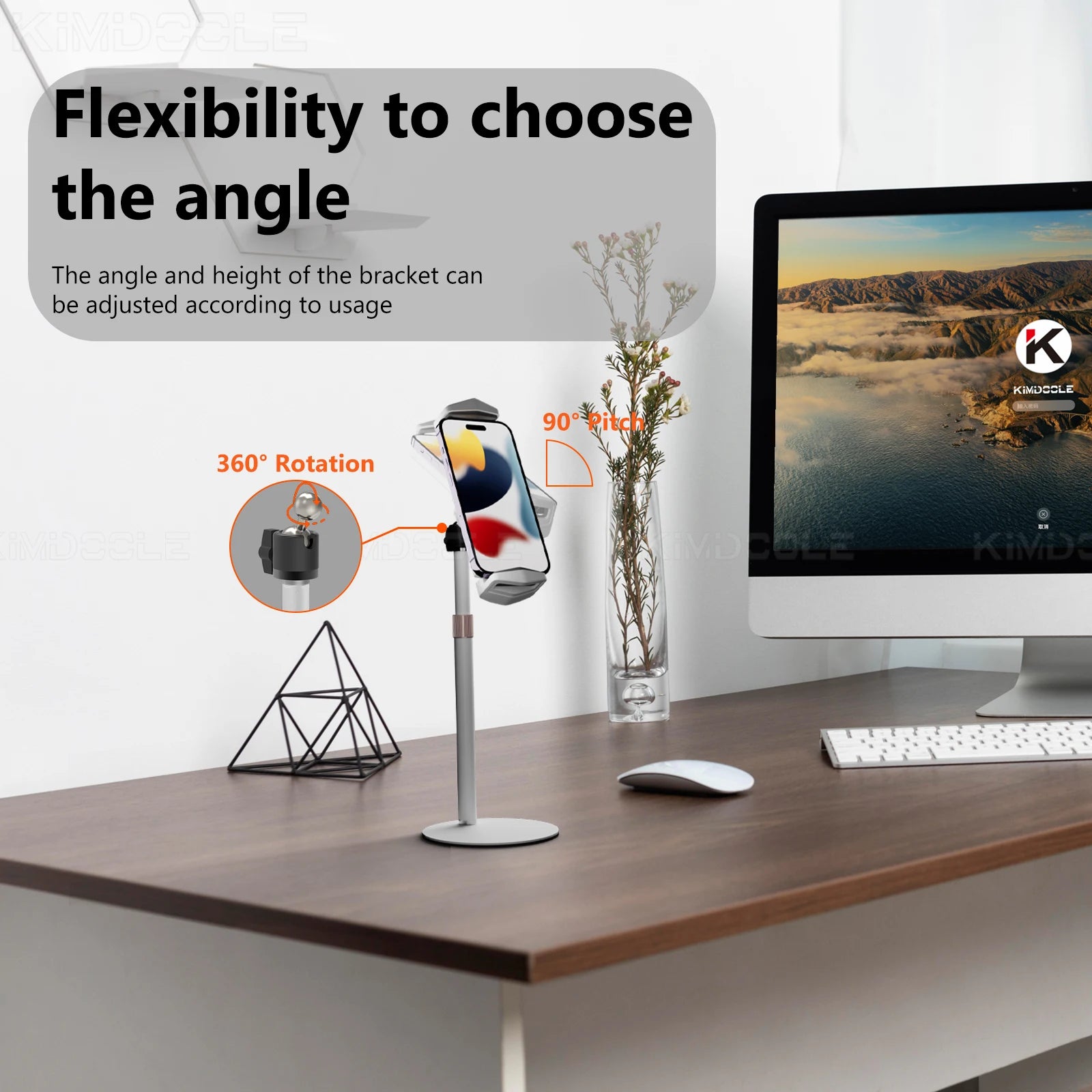 Kimdoole VESA Single Monitor Desk Mount