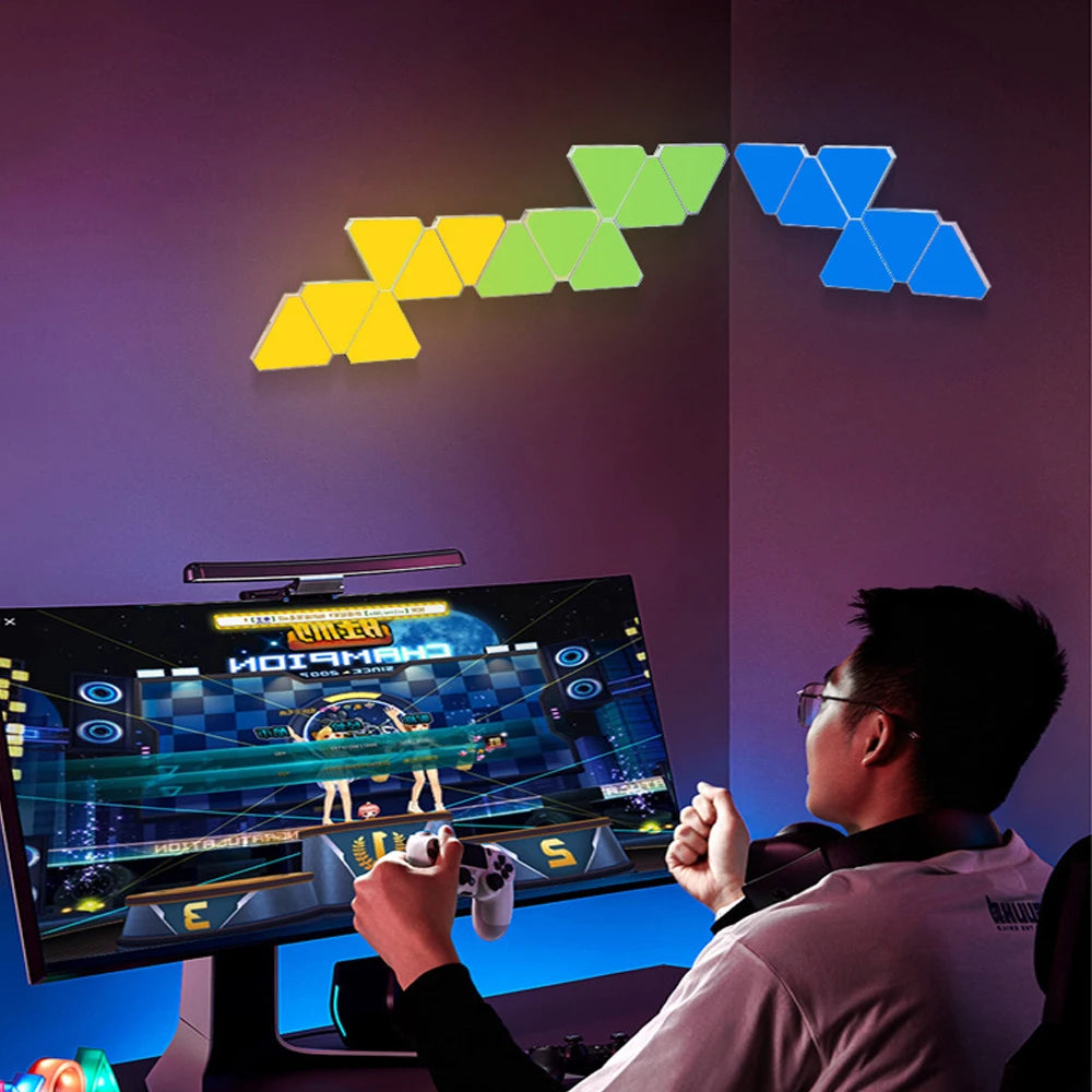 Smart RGB WiFi Triangle Wall Light