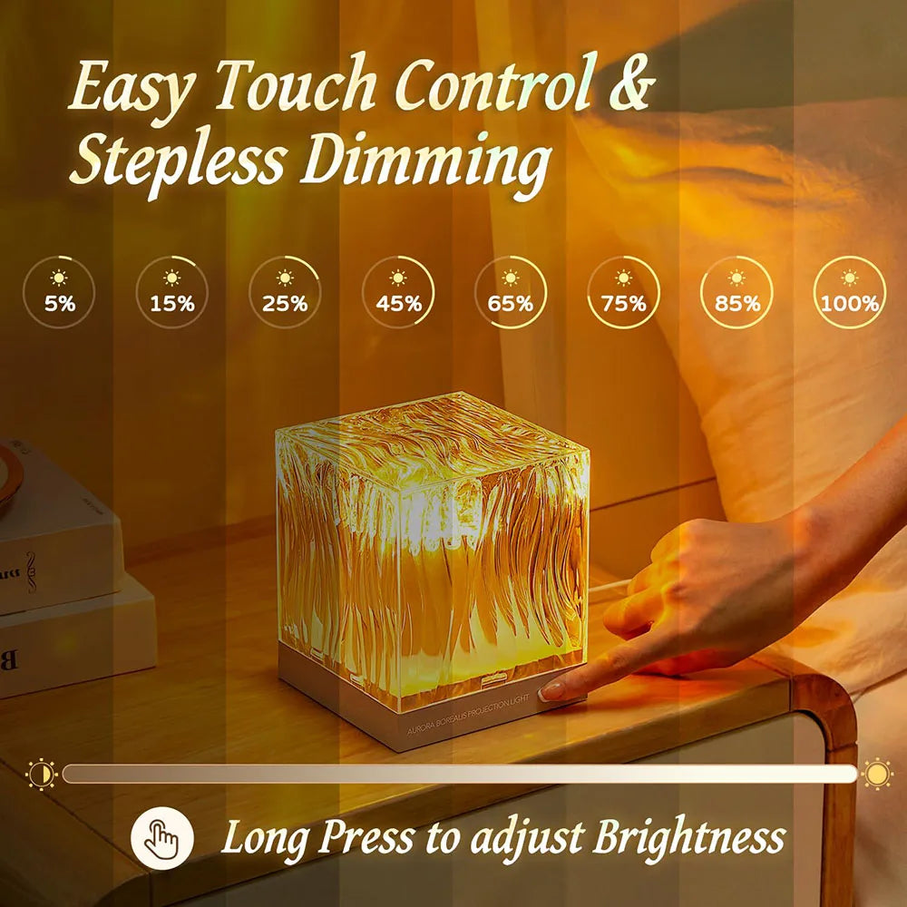 Northern Lights Ocean Sky Projector Lamp