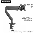 Universal Single Monitor Desk Mount