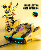 Wired RGB Macro Programmable Gaming Mouse