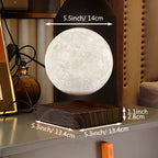 Levitating 3D Moon LED Table Lamp
