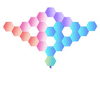 RGB Intelligent Hexagonal Wall Lamp