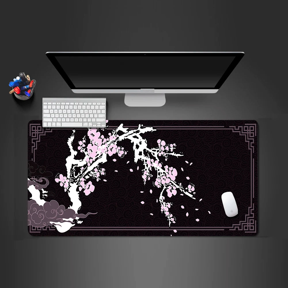 Japanese Floral XXL Gaming Mouse Pad Mat