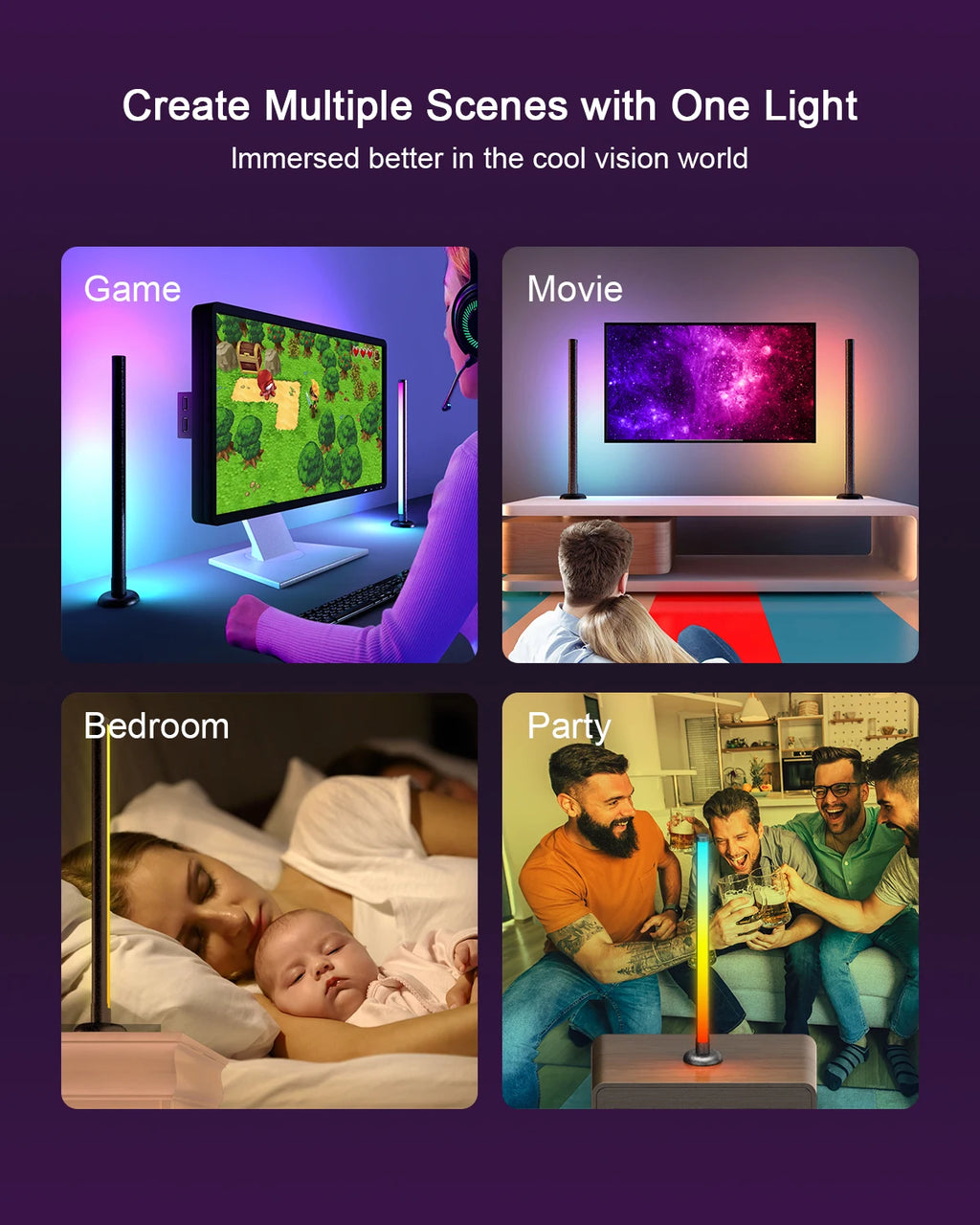 RGB WIFI LED Ambient Light