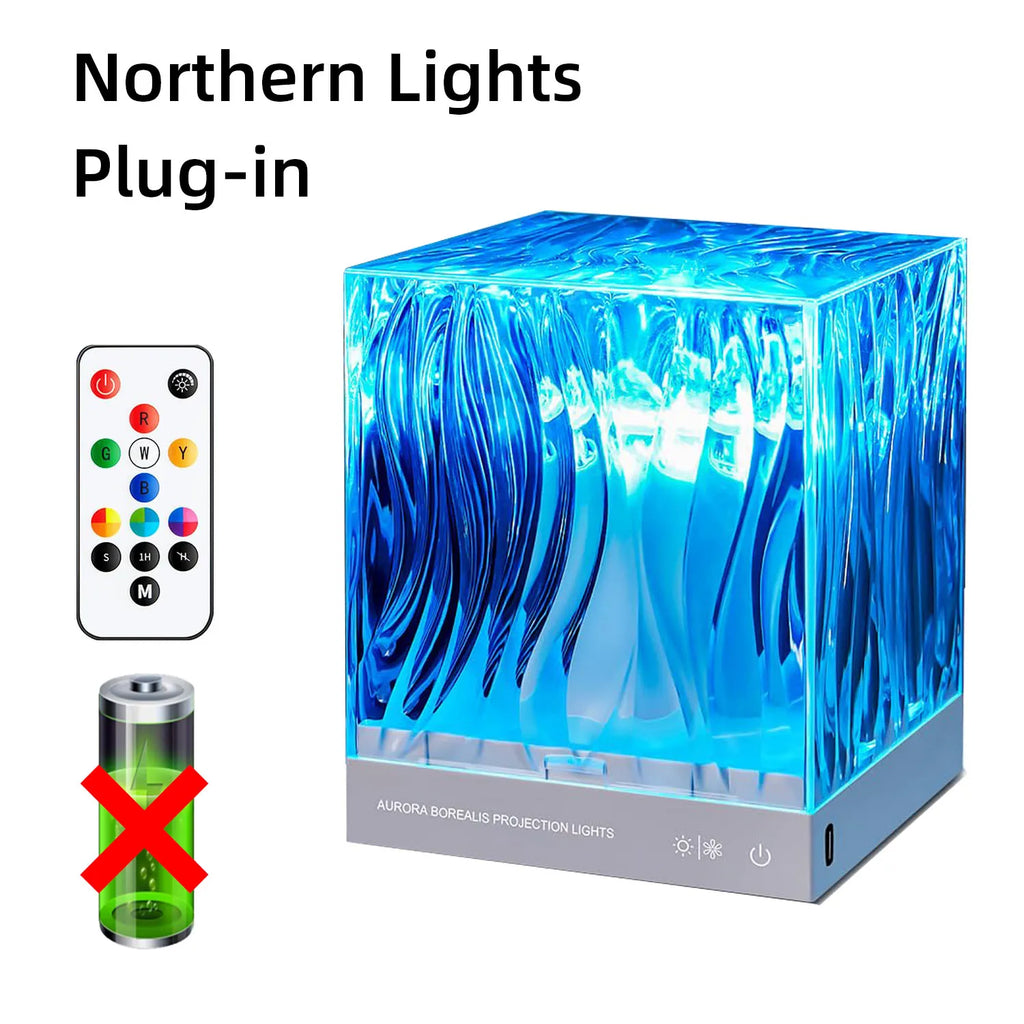 Northern Lights Ocean Sky Projector Lamp