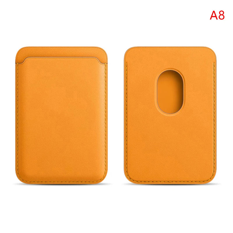 Luxury For Magsafe Magnetic Leather Wallet Case