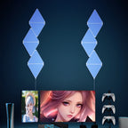 Smart RGB Quantum Triangle Wall Light