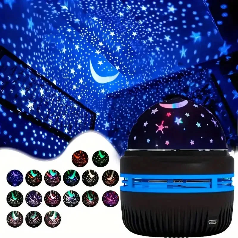 USB Aurora Water Ripple Star Projector
