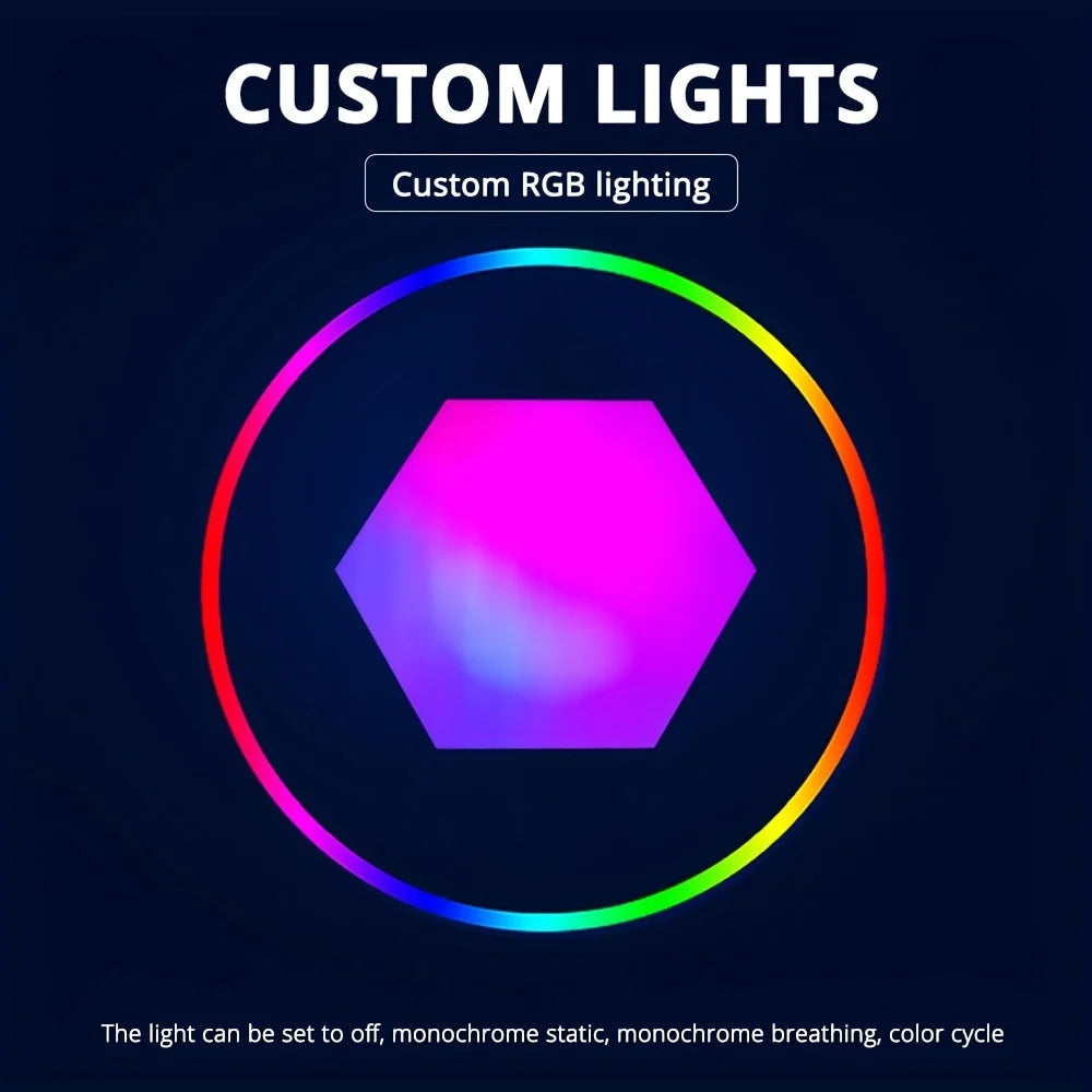 RGB Intelligent Hexagonal Wall Lamp