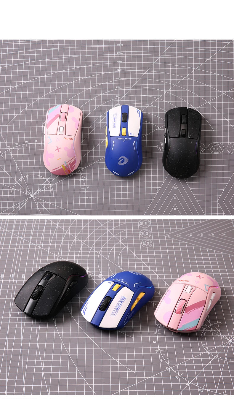 Tri-Mode RGB Gaming Mouse with Charging Base