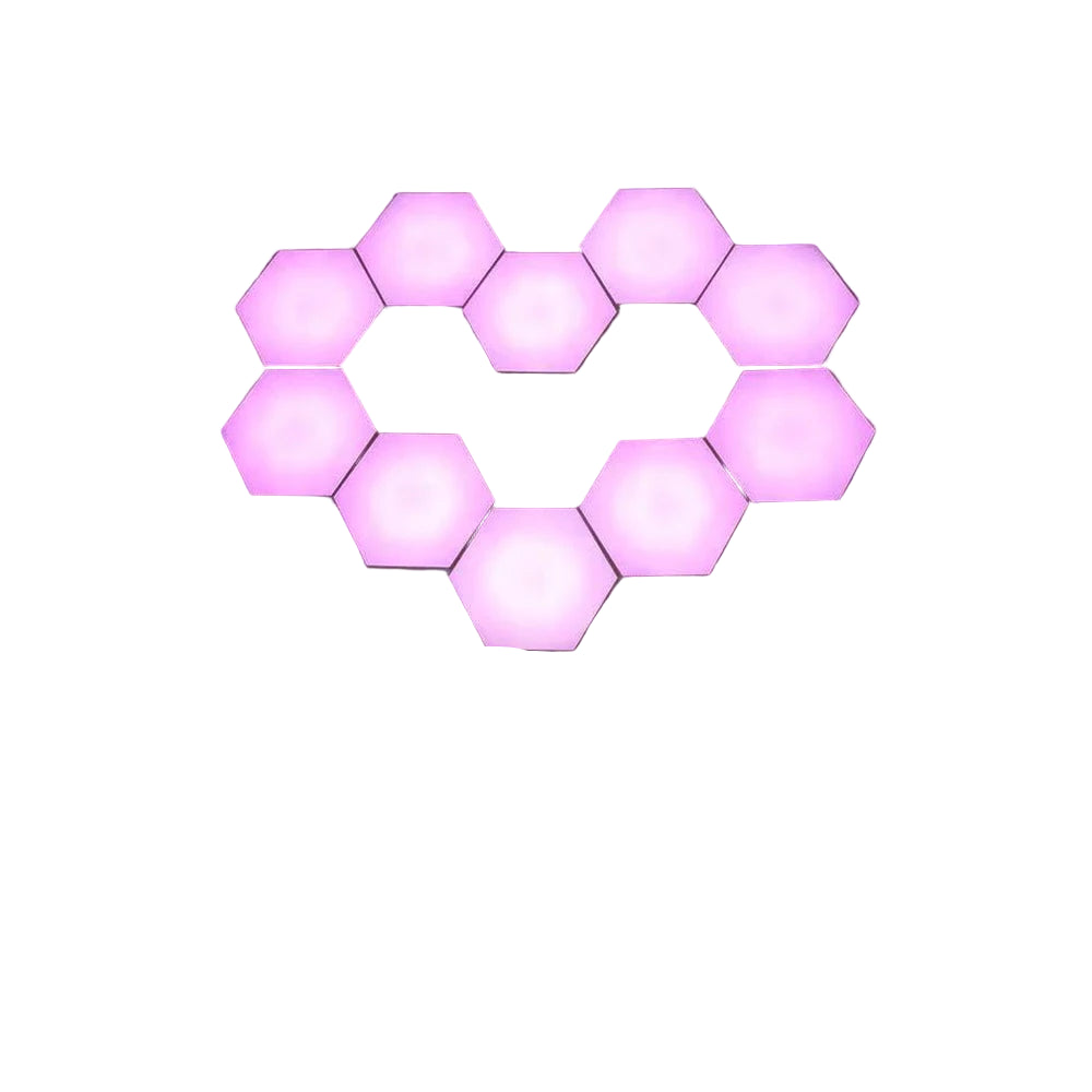 RGB Hexagonal Quantum Lamp LED Smart Wall Panels Light