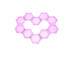 RGB Hexagonal Quantum Lamp LED Smart Wall Panels Light