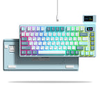 Wired OLED RGB Hot-Swappable Gaming Keyboard