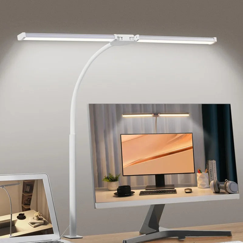 Double/Single Head LED Desk Lamp