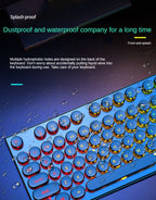 Full Size RGB Waterproof Gaming Keyboard