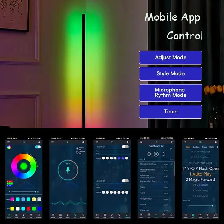 LED Ambiance Floor Lamp