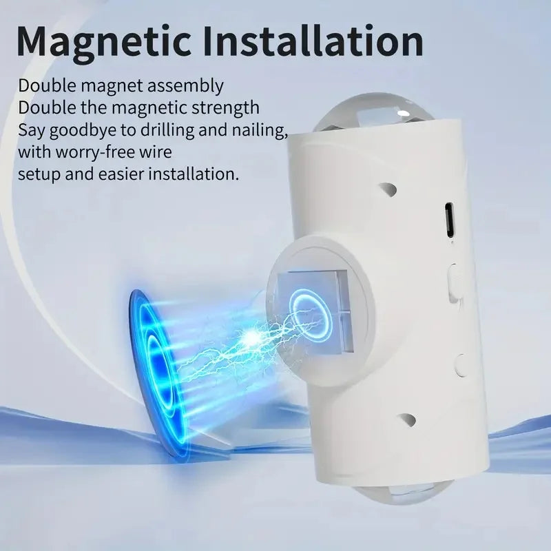 RGB Gradient Motion Sensor Wall Lamp