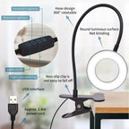 LED USB Clip-On Desk Lamp