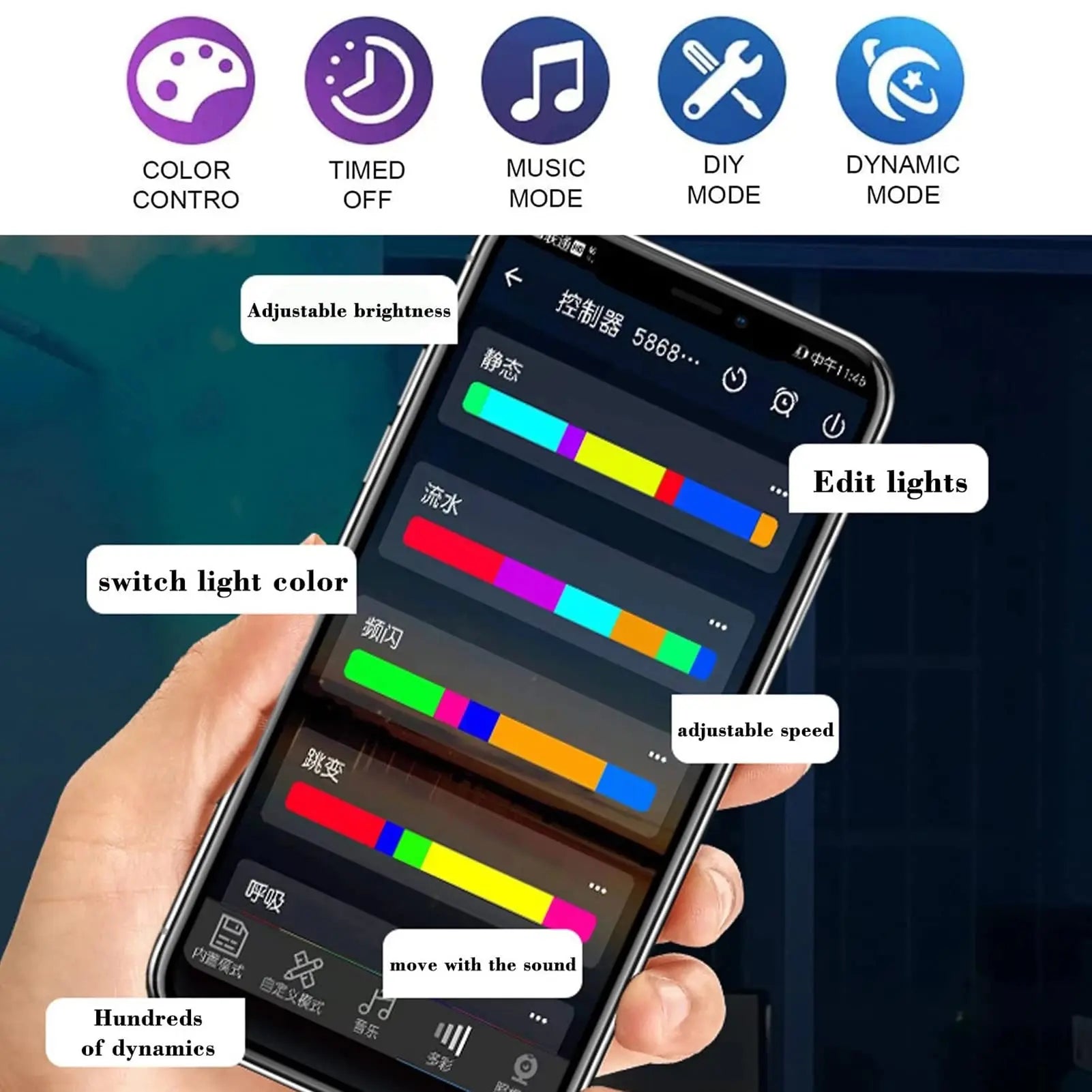 DIY Thunder Cloud Light Bar