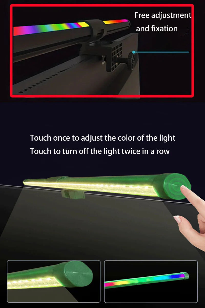 RGB Displays Monitor Light Bar