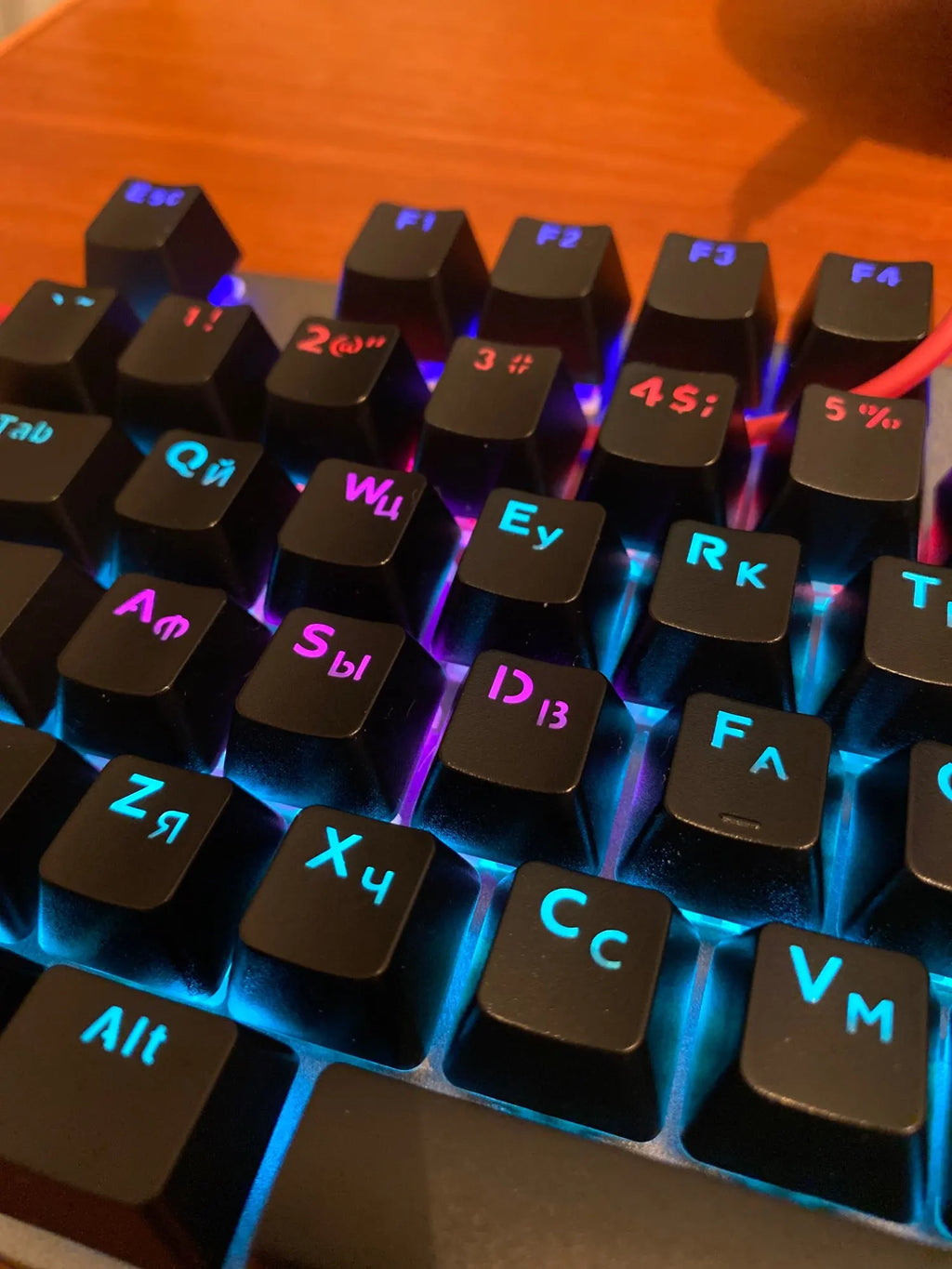 104 Keys RGB Metal Mechanical Gaming Keyboard