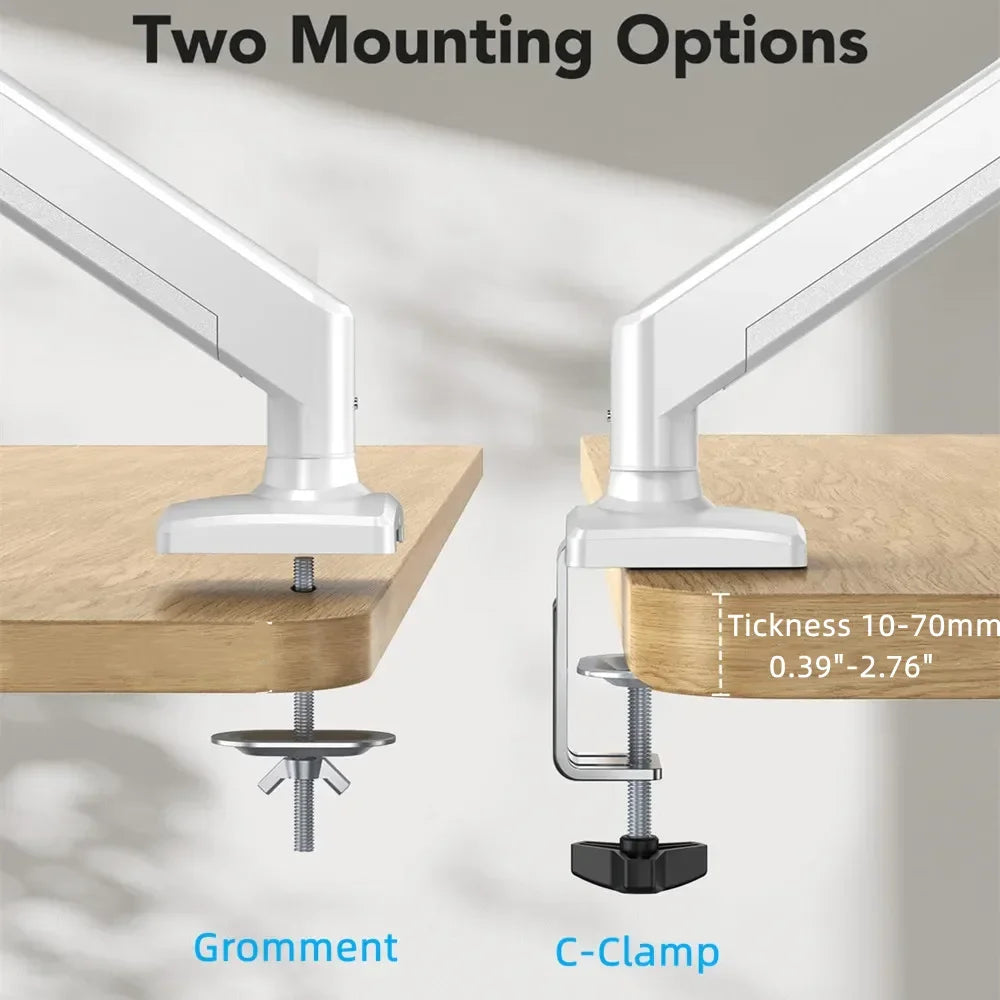 Universal Single Monitor Desk Mount