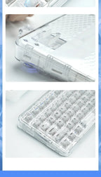 3-Mode RGB Mechanical Gaming Keyboard with Knob