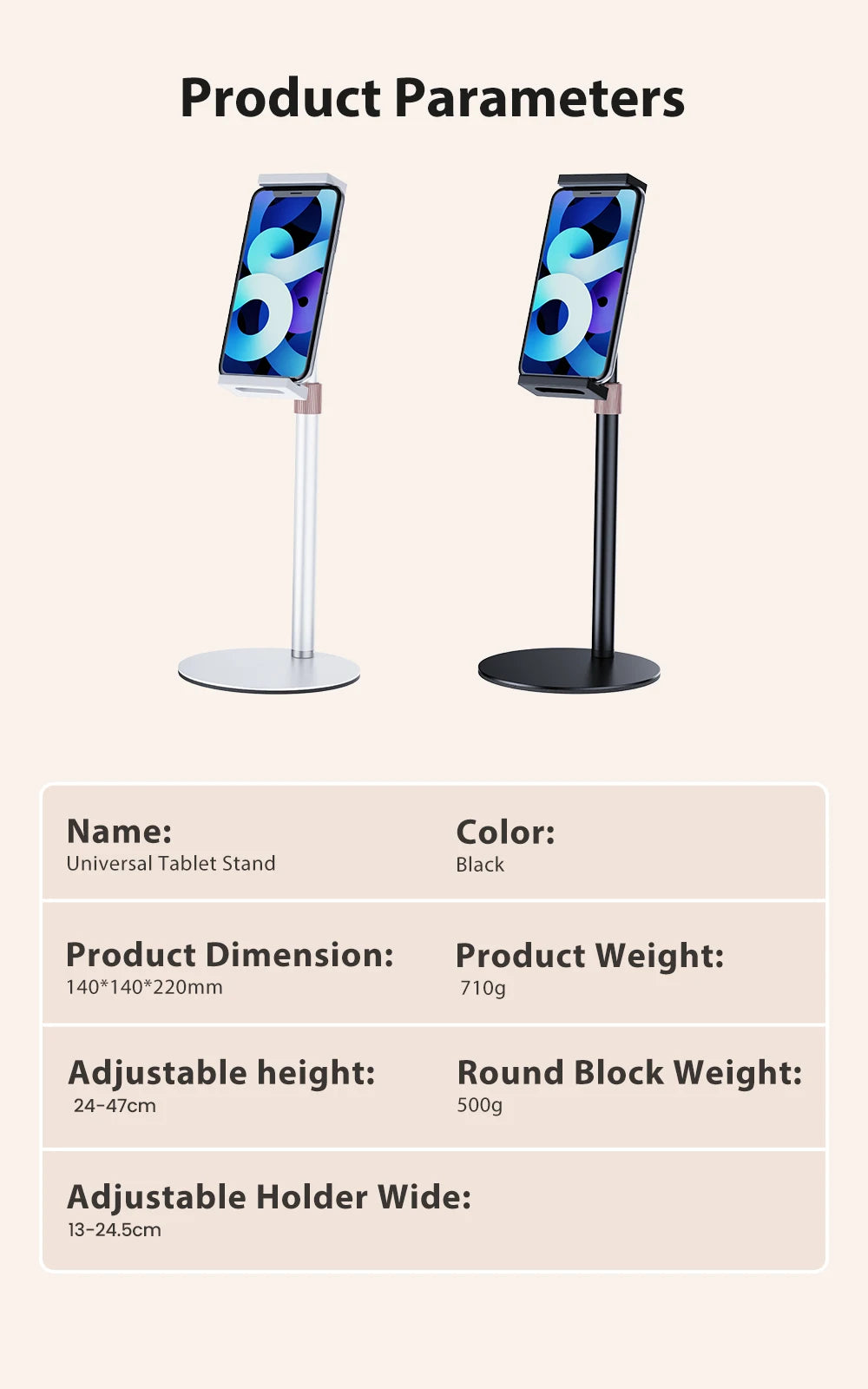 Adjustable VESA Monitor Desk Mount