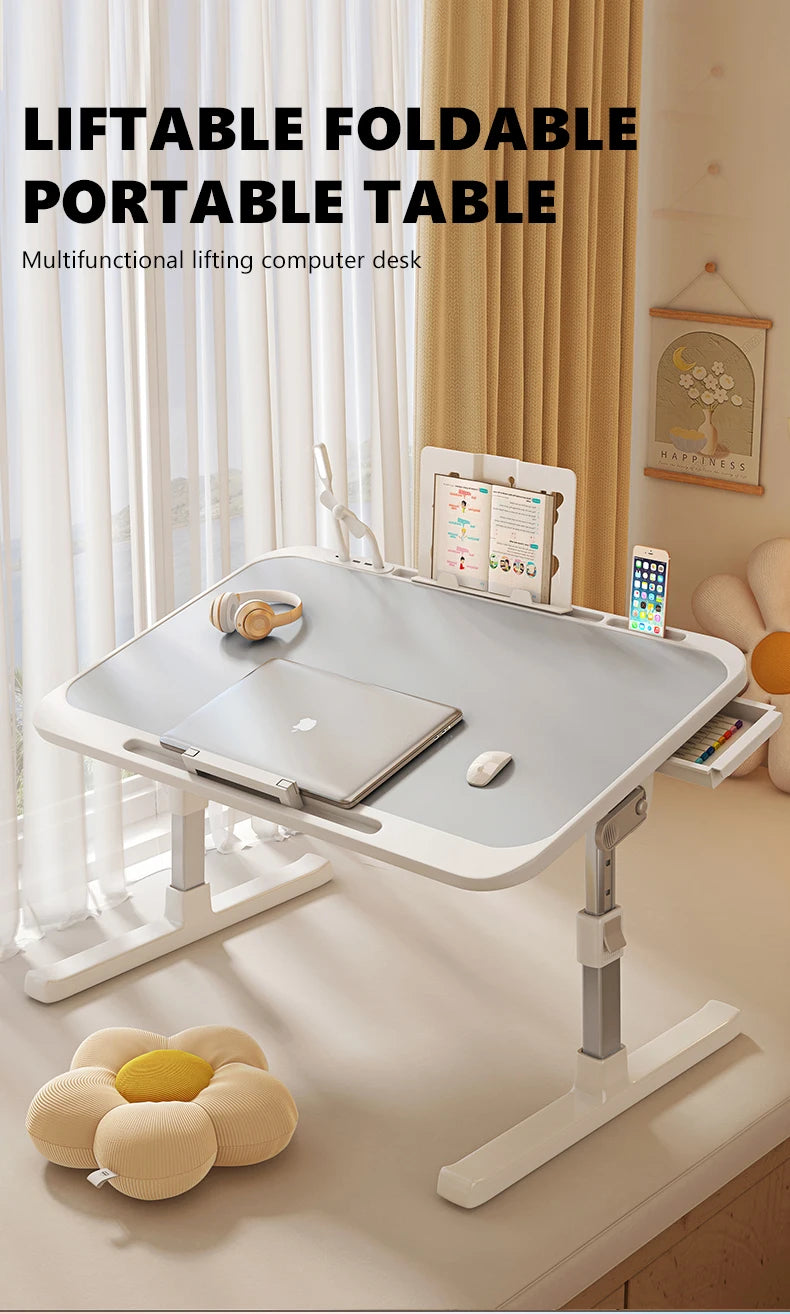 Foldable Adjustable Laptop Bed Desk