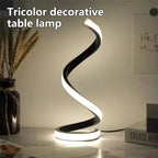 Spiral LED Dimmable Table Lamp