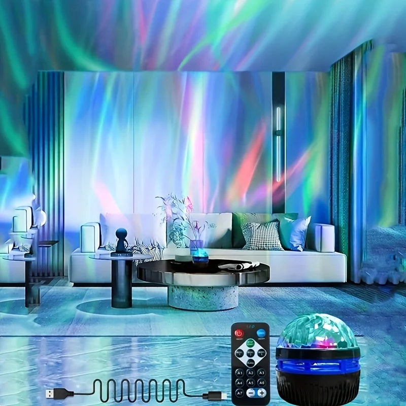 USB 360° Rotating Galaxy Projector Lamp