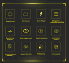 Wired Magnetic RGB E-Sports Mechanical Keyboard