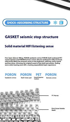 3-Mode RGB Mechanical Gaming Keyboard with Knob