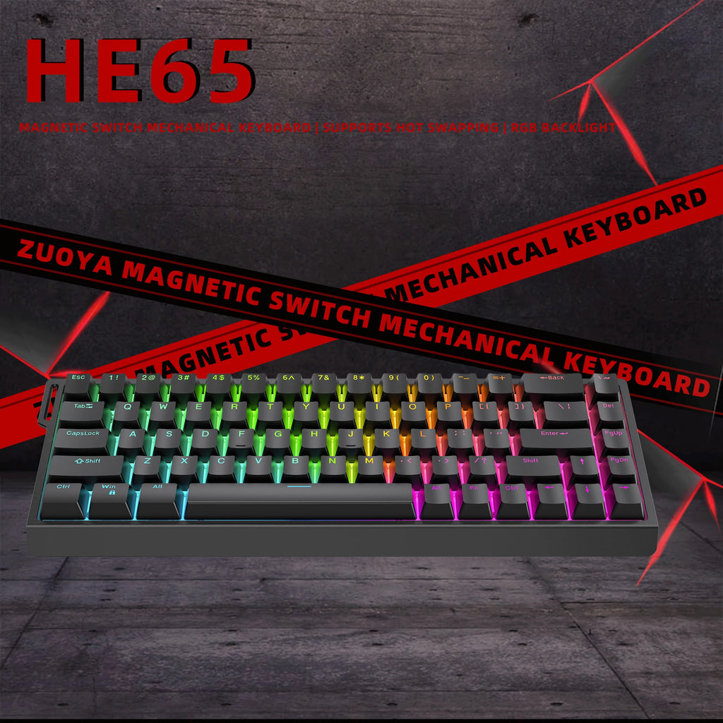 Wired Magnetic RGB E-Sports Mechanical Keyboard
