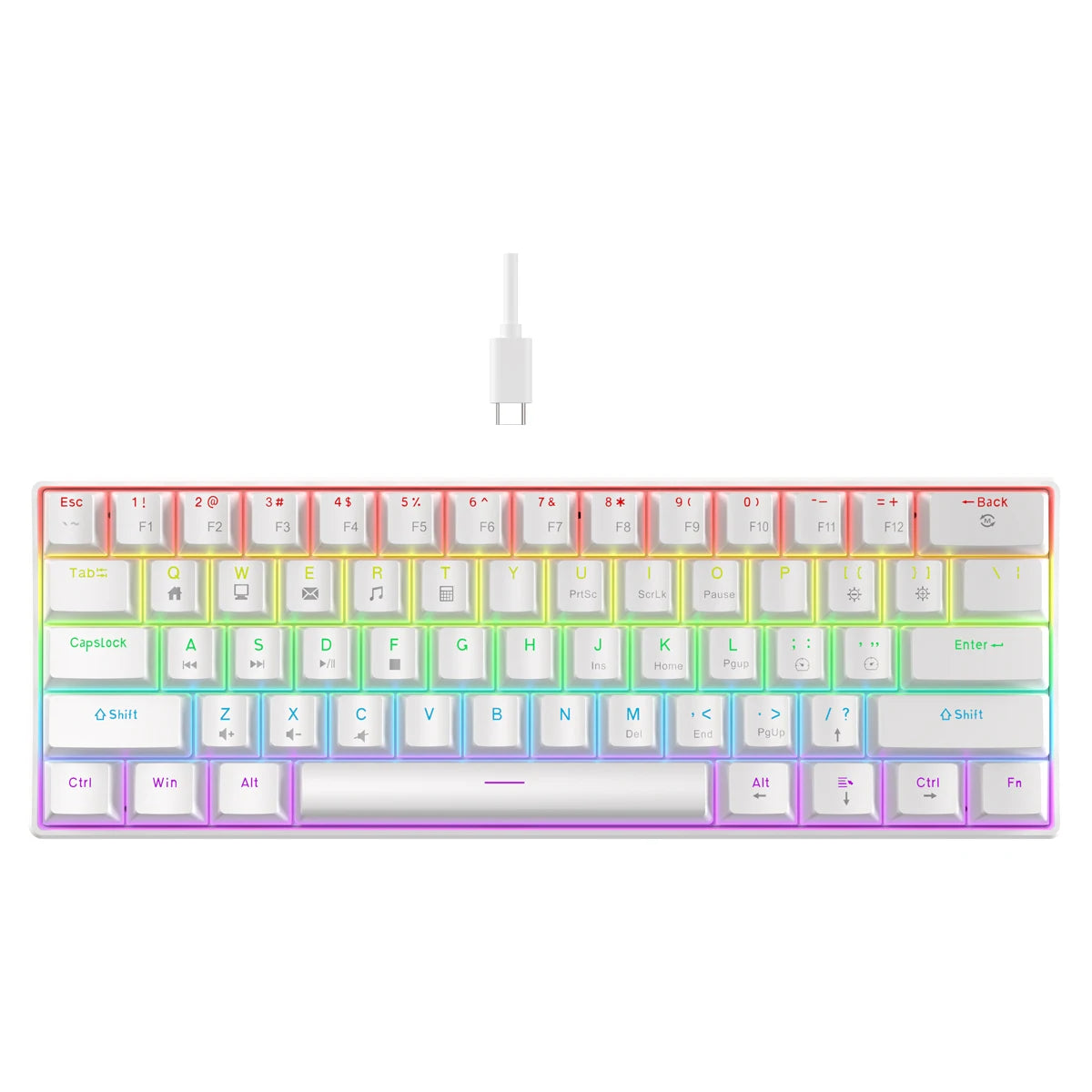 K61 Wired RGB Mechanical Gaming Keyboard