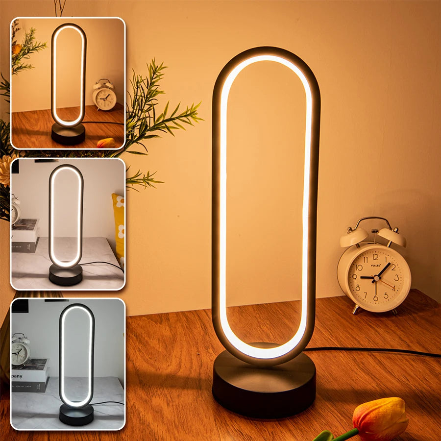 Spiral LED Dimmable Table Lamp