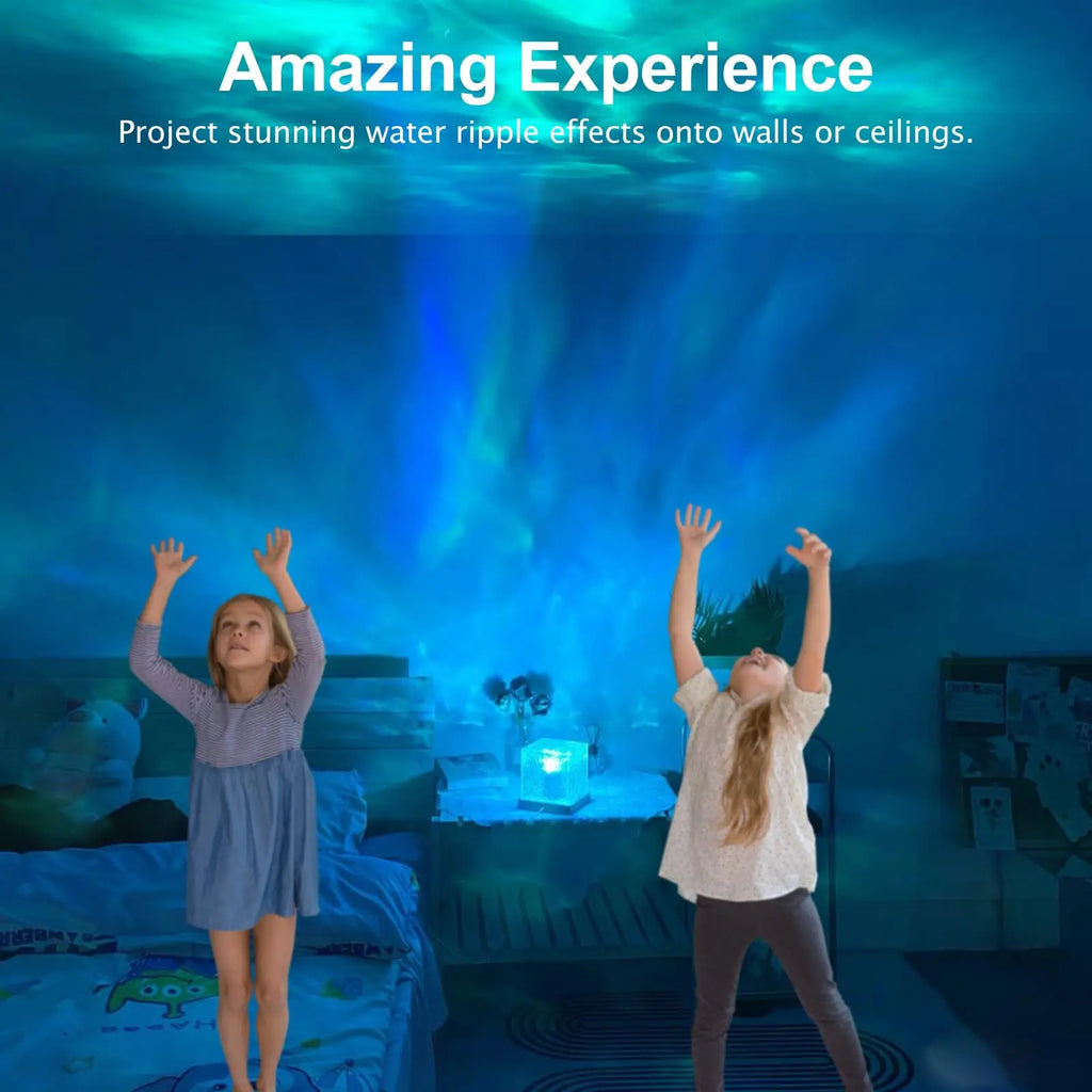 Ocean Wave RGB Aurora Projector Lamp