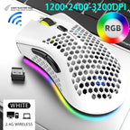 BM600 RGB Rechargeable Honeycomb Gaming Mouse