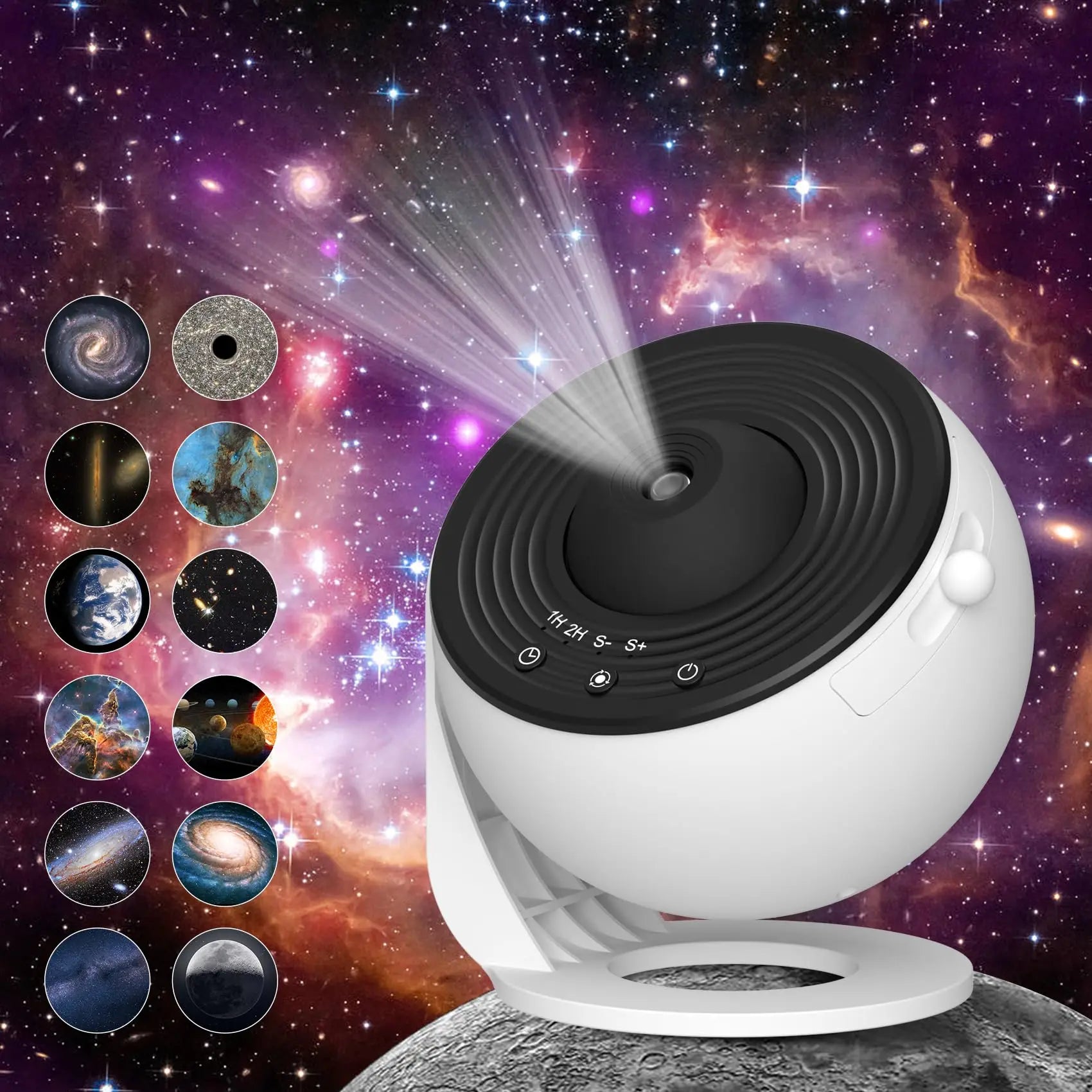 360° Starry Sky Galaxy Projector Lamp