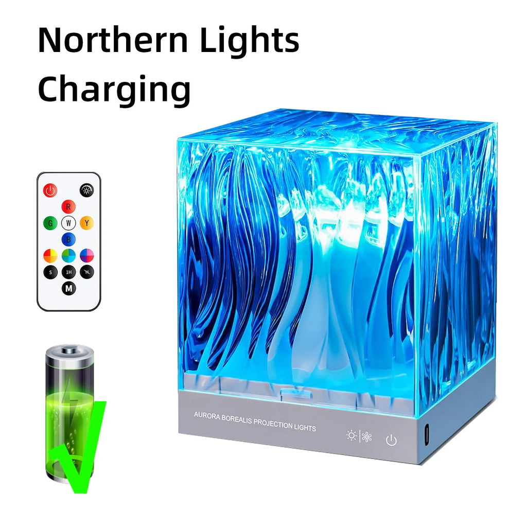 Northern Lights Ocean Sky Projector Lamp