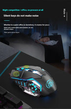 2.4G USB Bluetooth Rechargeable Wireless Mouse
