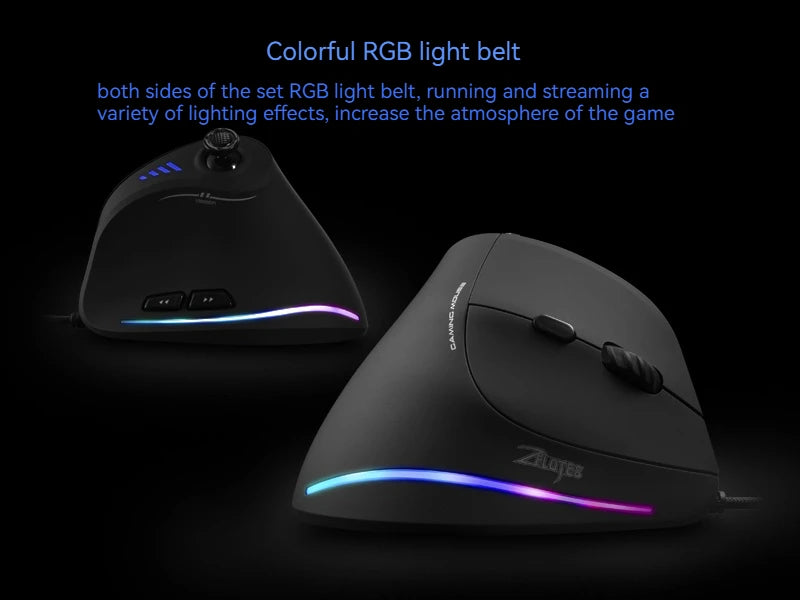 C-18 RGB Vertical Gaming Mouse 11-Button USB