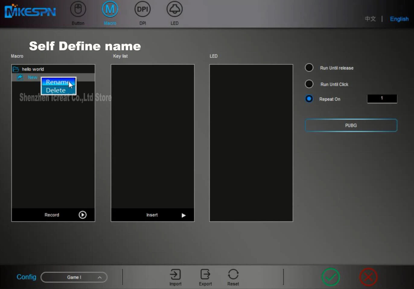 12800DPI RGB Macro Gaming Mouse with 12 Keys