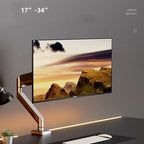 Adjustable Single Monitor Arm Mount