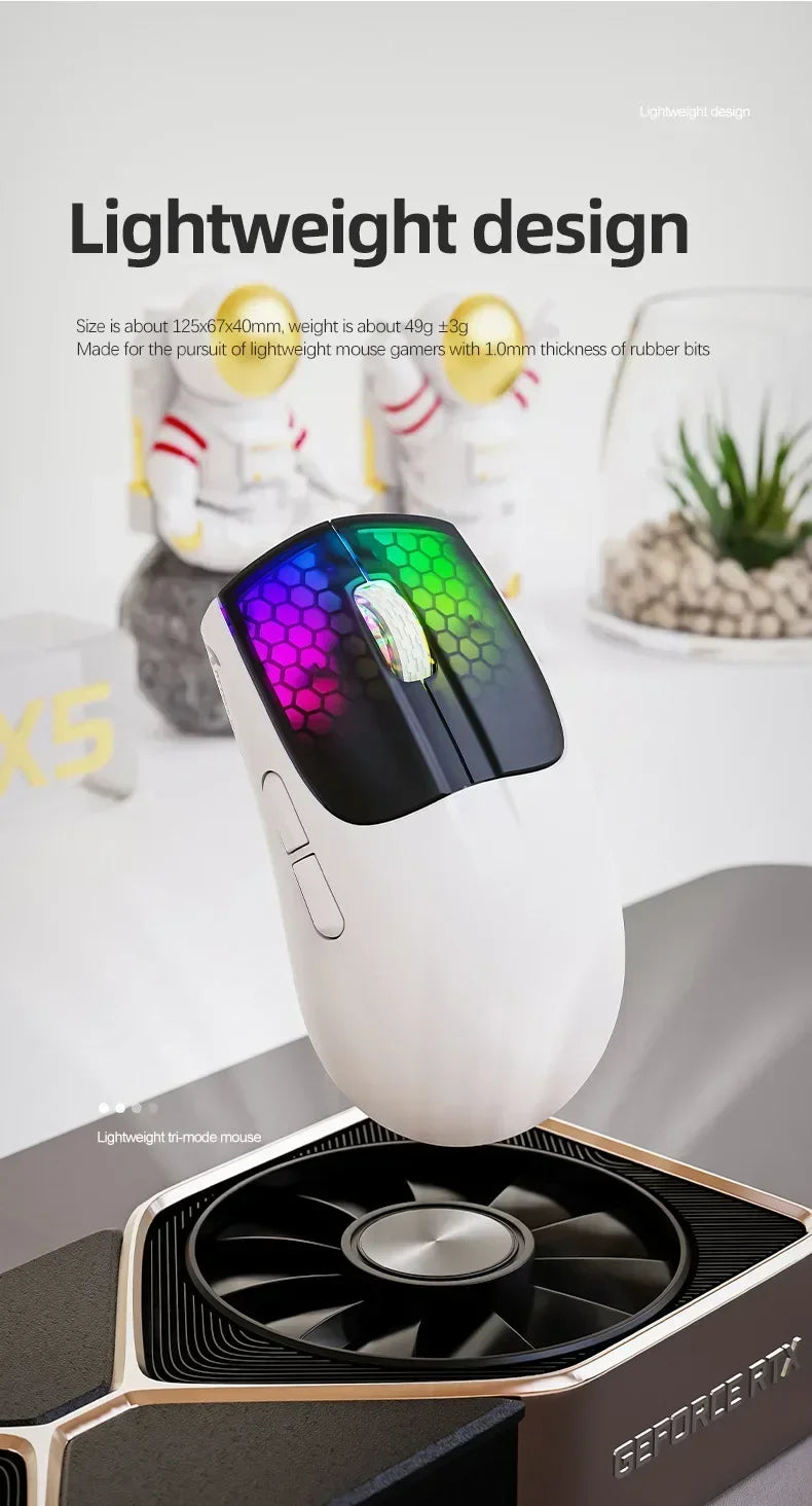 X5 RGB Wireless Gaming Mouse with 3 Modes