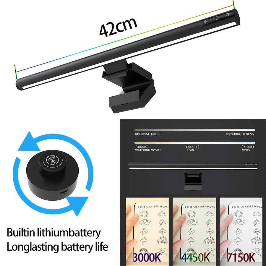 RGB Displays Monitor Light Bar